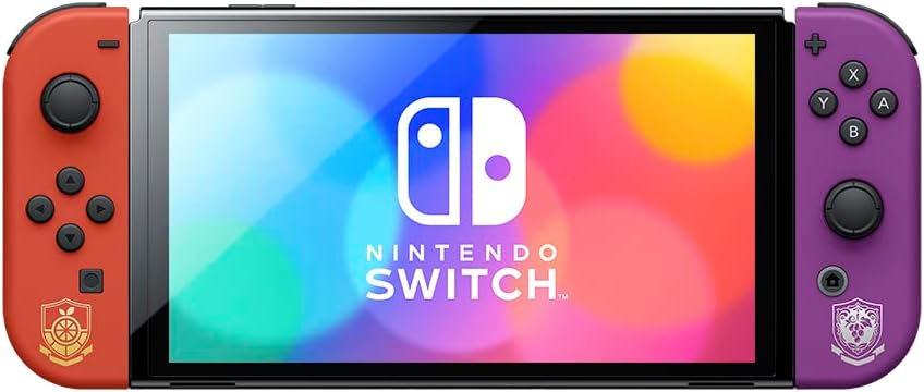 【ゲーム】Nintendo / 任天堂 Nintendo Switch(有機ELモデル) スカーレット・バイオレットエディション