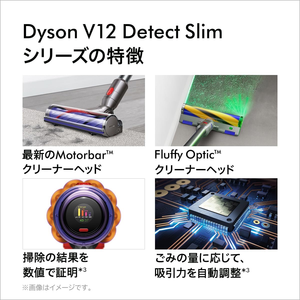 【掃除機】dyson / ダイソン Dyson V12 Detect Slim Absolute SV46 ABL