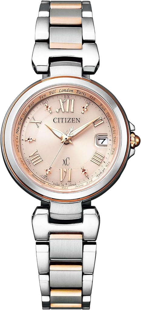 【腕時計】CITIZEN / シチズン XC ハッピーフライト エコ・ドライブ電波時計 EC1034-59W