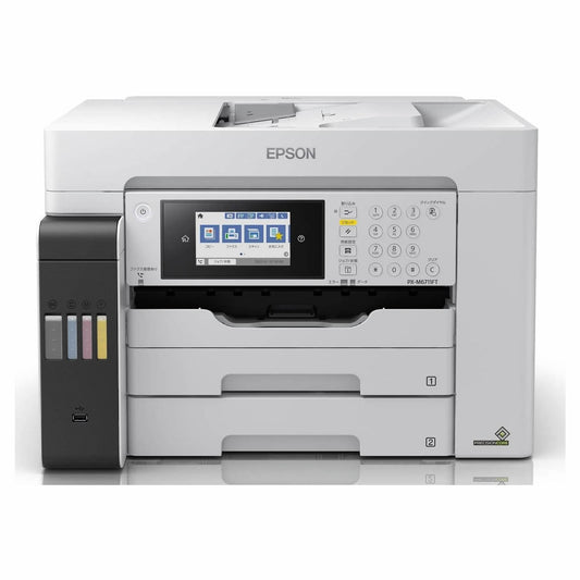 EPSON ビジネスインクジェット A3ノビ対応エコタンク搭載モデル(ファックス付き) PX-M6711FT パソコン周辺機器