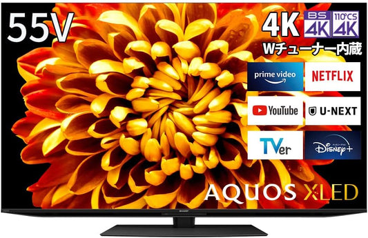 液晶テレビ SHARP / シャープ AQUOS XLED 4T-C55DP1 [55インチ]