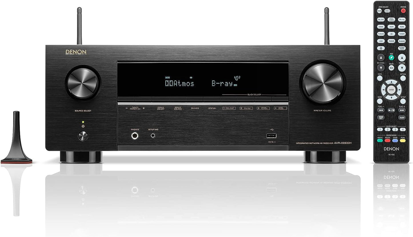 DENON AVR-X2800H 7.2ch AVサラウンドレシーバー AV・オーディオ機器