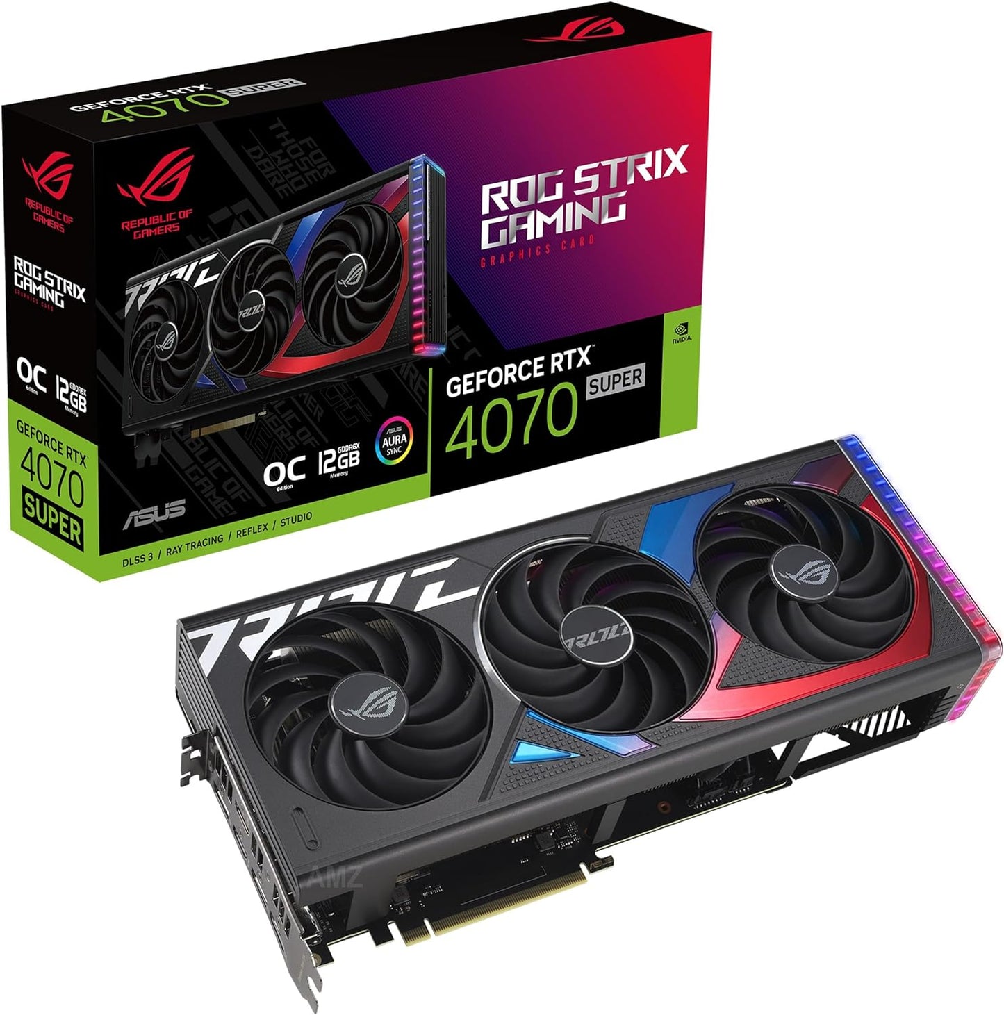 エイスース ASUS ROG-STRIX-RTX4070-O12G-GAMING [PCIExp 12GB] パソコンパーツ